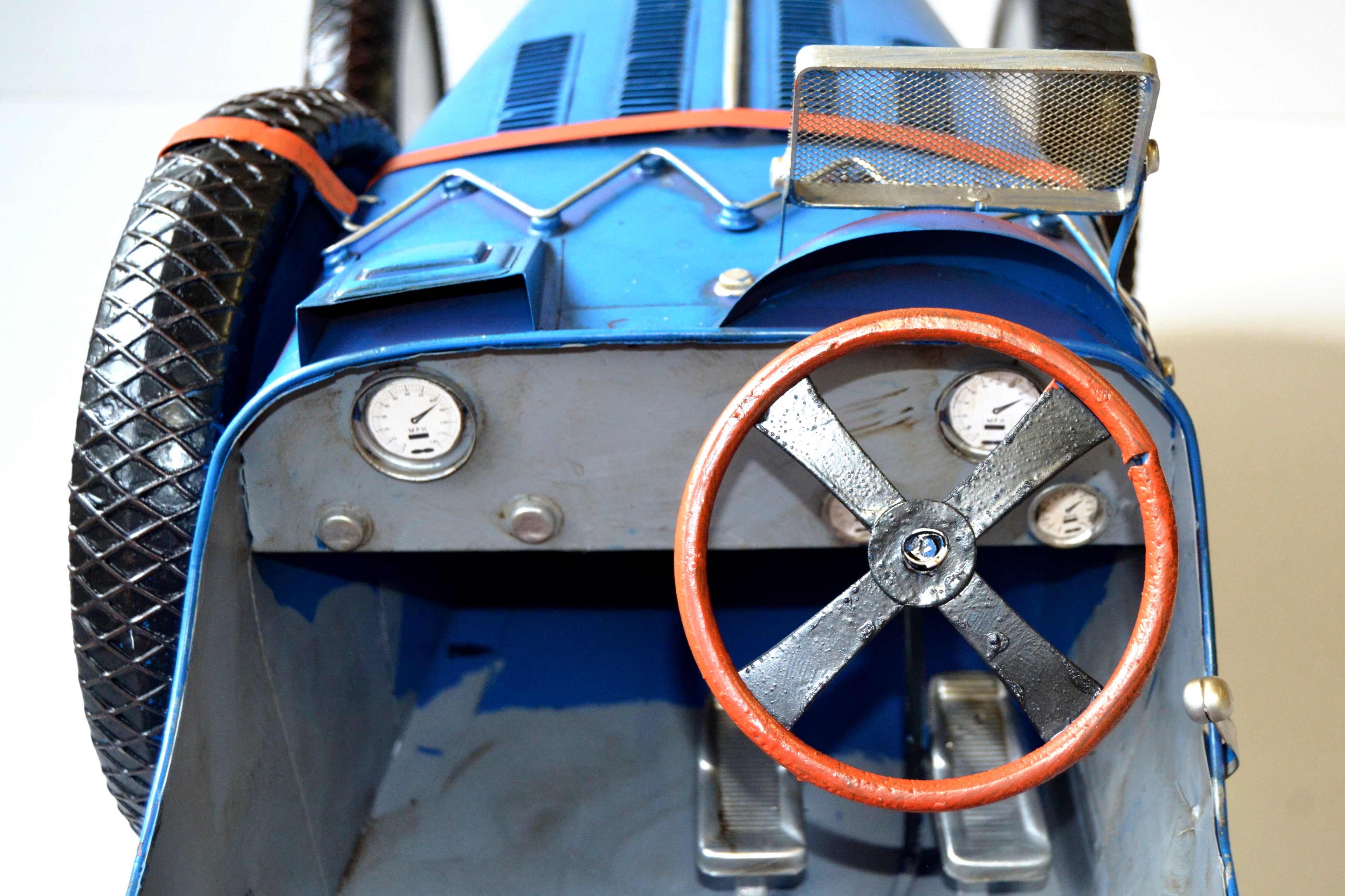 Bugatti Typ 35 – Großmodell, Blau